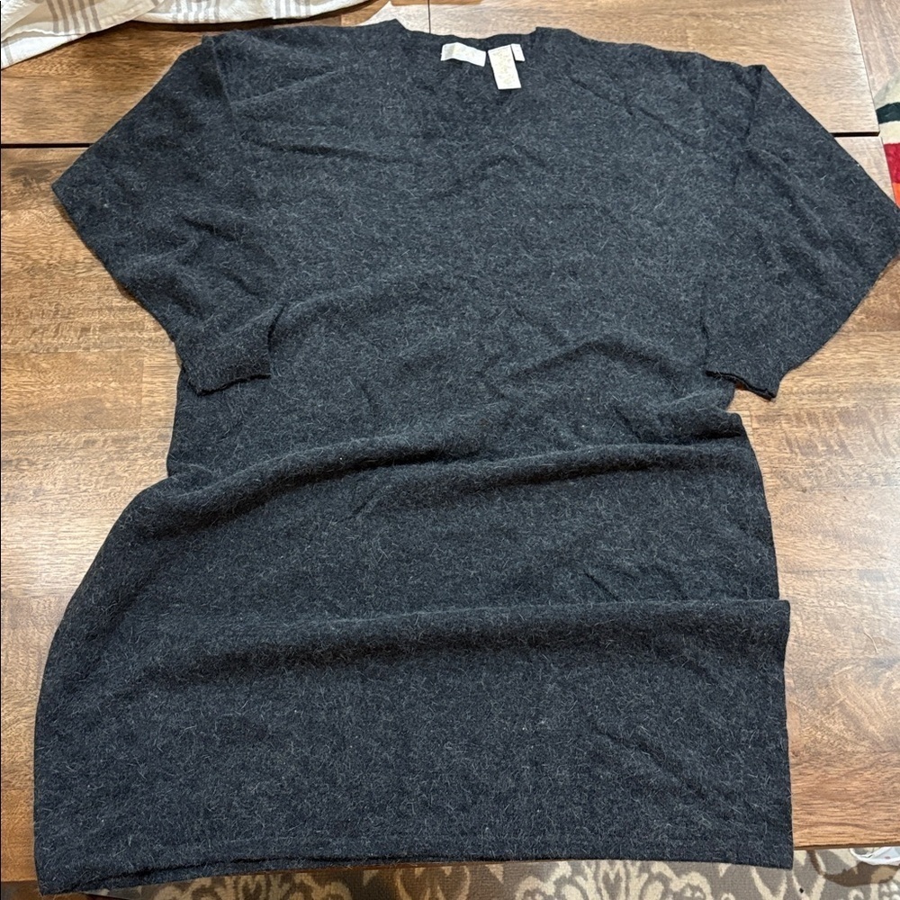 APART LambsWool Sweater Dress Gray 3X Warm Cozy Winter Fall